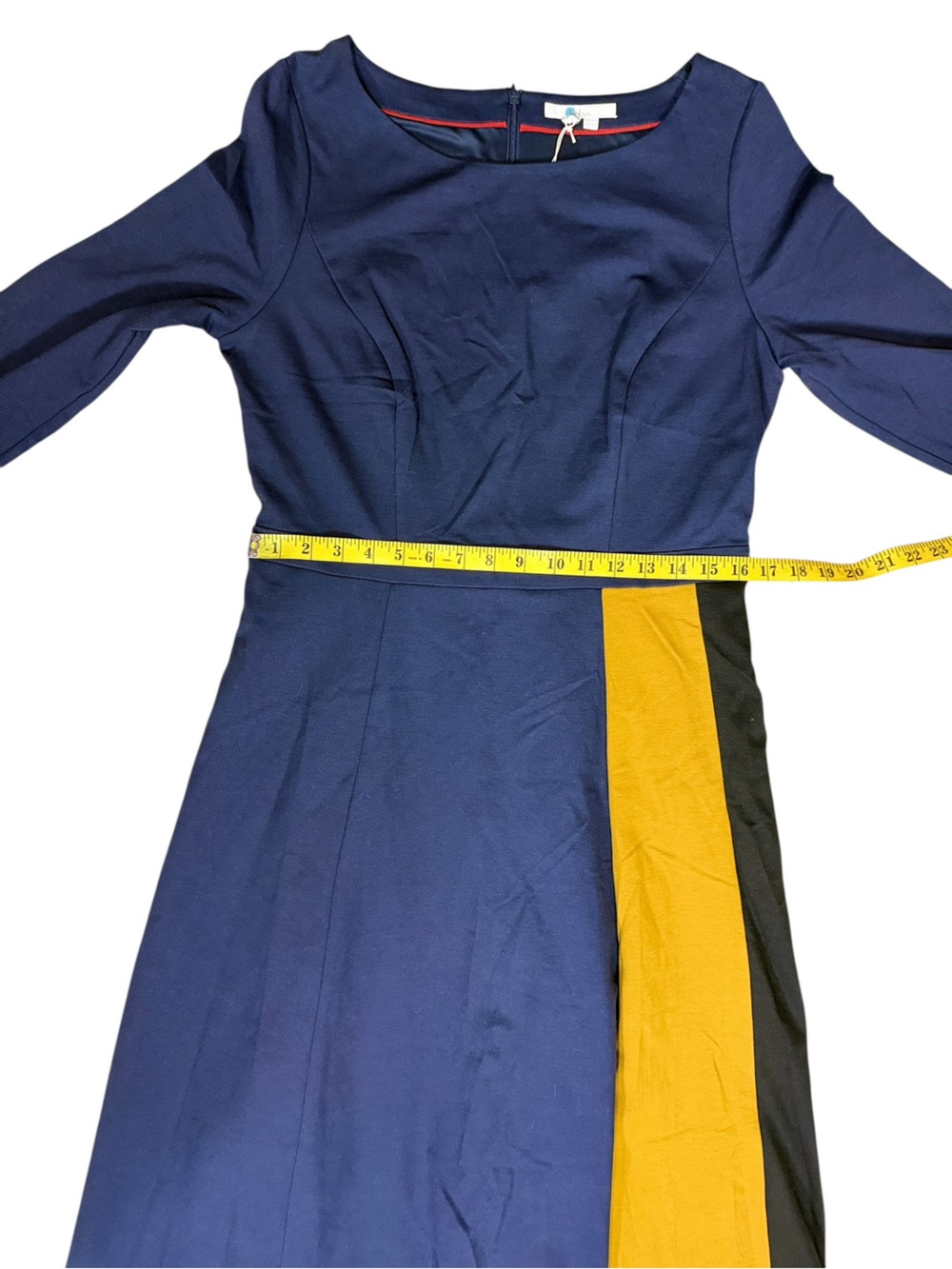 Boden “Claudia” Ponte Colorblock Midi Dress NWT - Picture 12 of 15